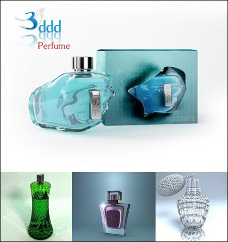 مدل سه بعدی ادکلن