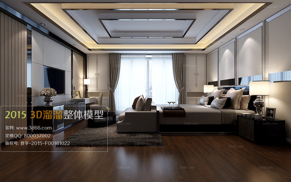 3D66 - Modern Bedroom Style Interior 2015 Vol 7 (2)