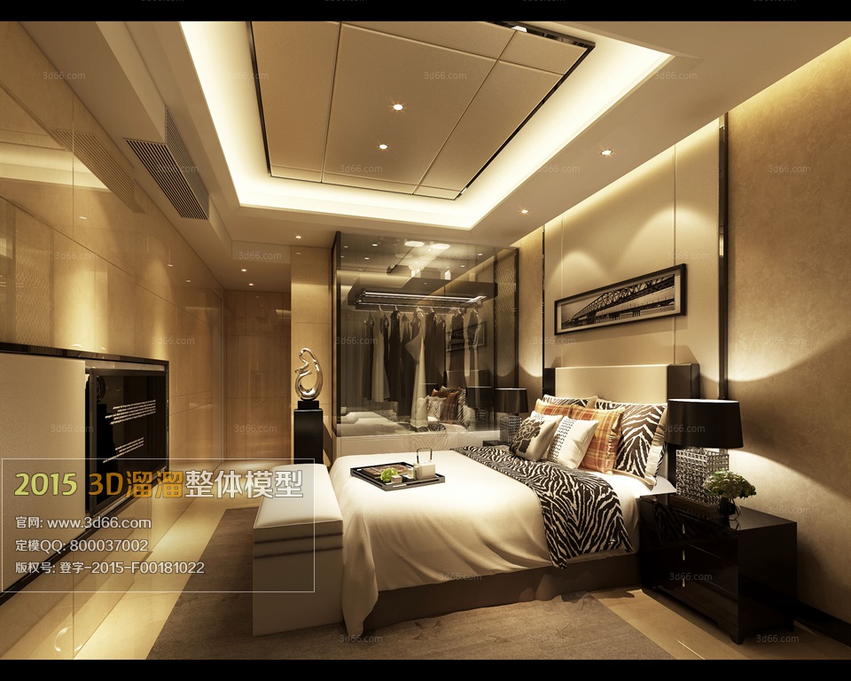 3D66 - Modern Bedroom Style Interior 2015 Vol 7 (5)