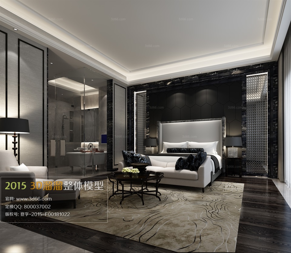 3D66 - Modern Bedroom Style Interior 2015 Vol 7 (8)