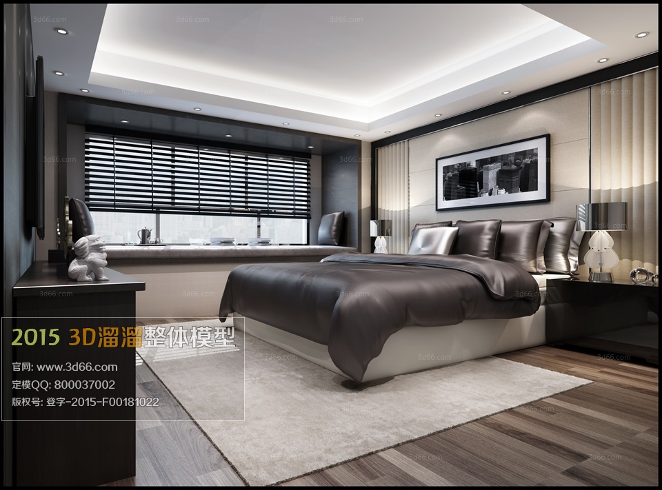 3D66 - Modern Bedroom Style Interior 2015 Vol 8 (10)