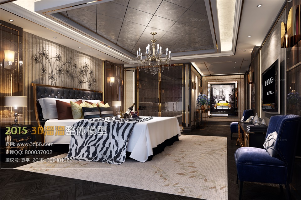 3D66 - Modern Bedroom Style Interior 2015 Vol 8 (3)