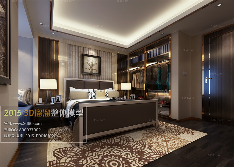 3D66 - Modern Bedroom Style Interior 2015 Vol 8 (7)