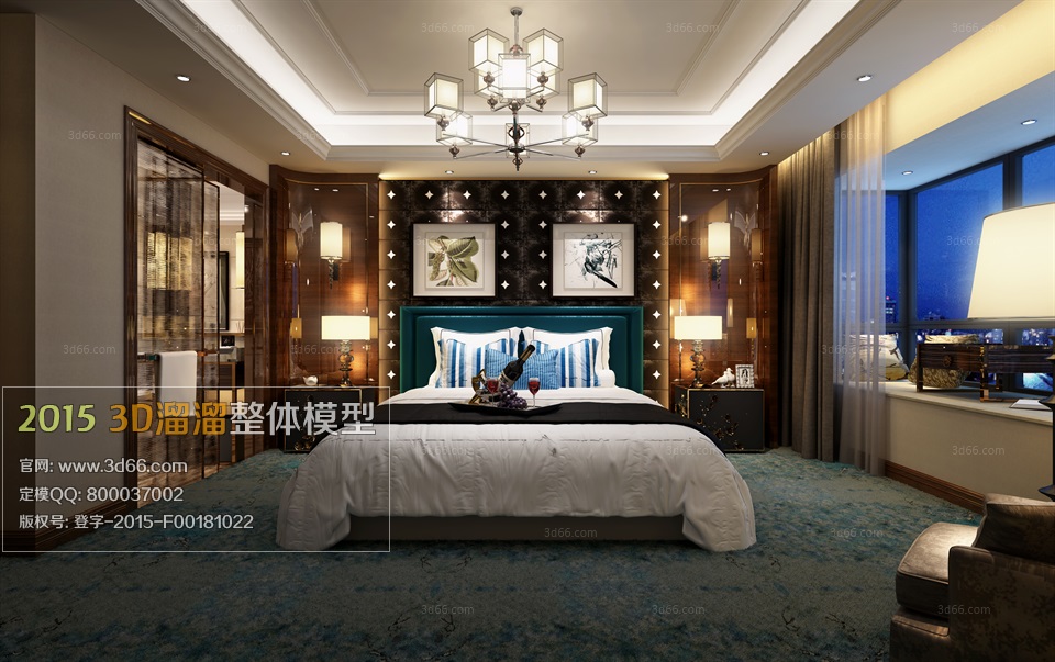 3D66 - Modern Bedroom Style Interior 2015 Vol 8 (8)