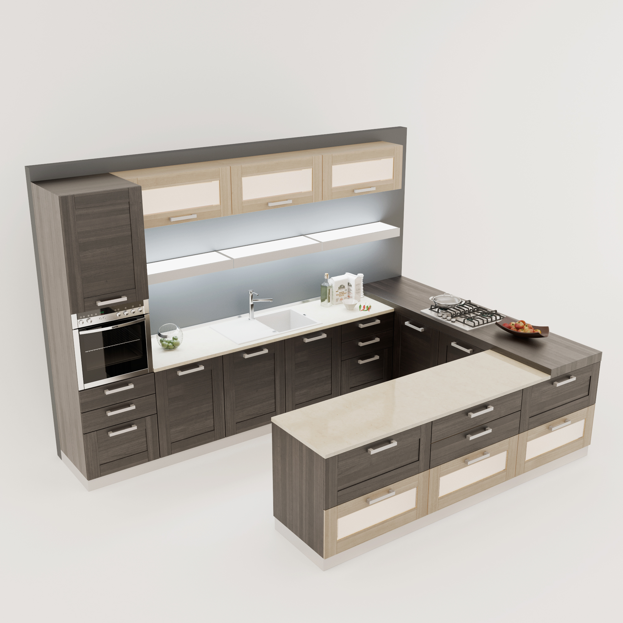 3DDD - Modern Kitchen Set (16)