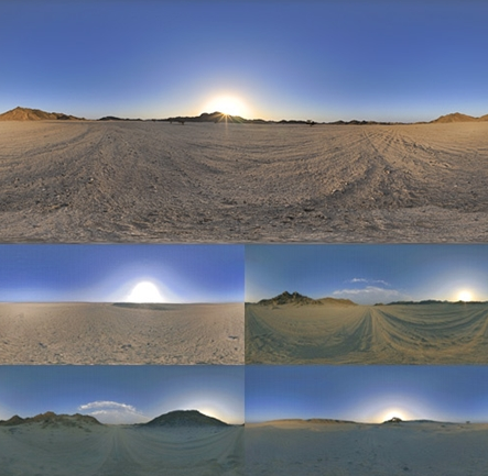 تصاویر HDRI کویر