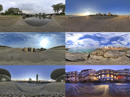 تصاویر HDRI از محیط های گوناگون