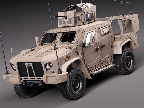 دانلود رایگان مدل سه بعدی ماشین Oshkosh JLTV