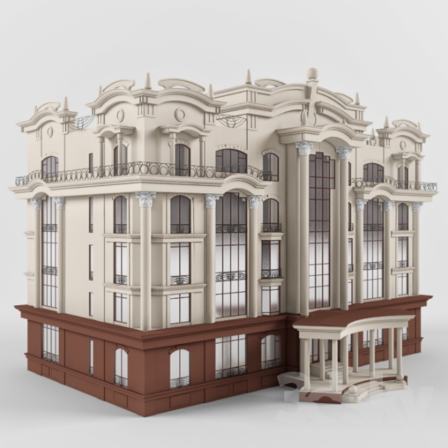3DDD - Classic Building 3D Models (2)