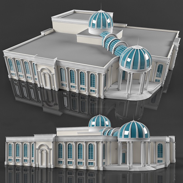 3DDD - Classic Building 3D Models (9)