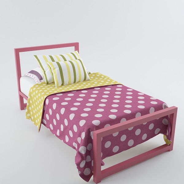 3DDD - Classic Childroom Bed (10)