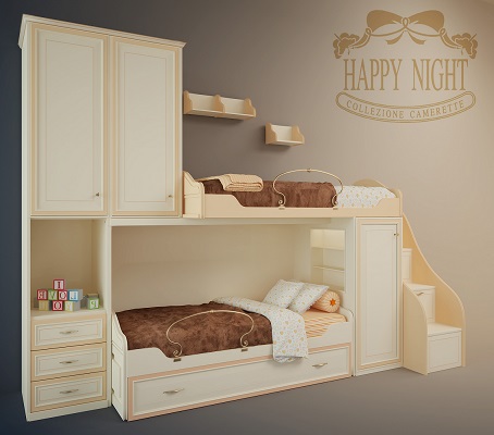 3DDD - Classic Childroom Bed (20)
