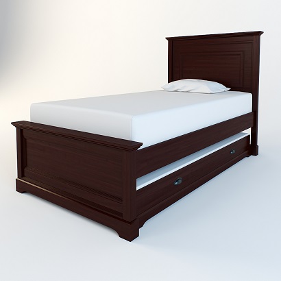3DDD - Classic Childroom Bed (4)
