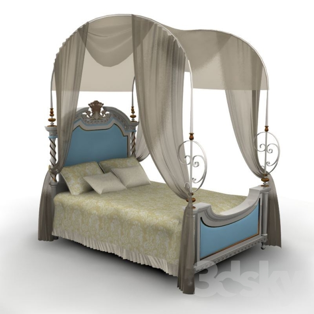 3DDD - Classic Childroom Bed (7)