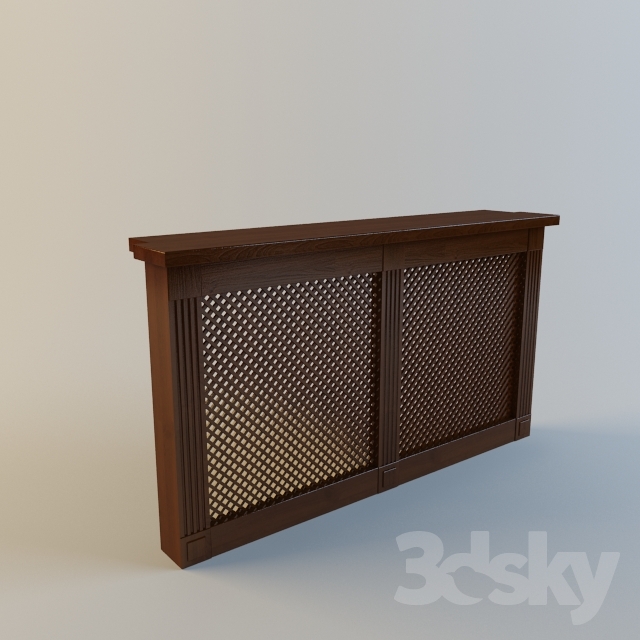 3DDD - Classic Fire Place & Radiator (11)