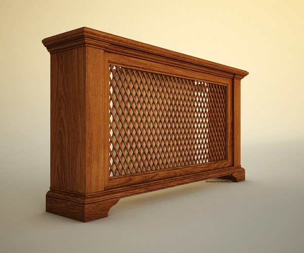 3DDD - Classic Fire Place & Radiator (6)
