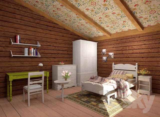 3DDD - Classic Furniture Childroom Set (1)