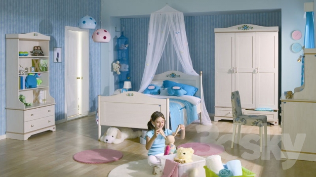 3DDD - Classic Furniture Childroom Set (12)