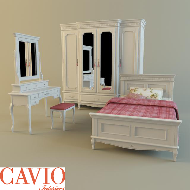 3DDD - Classic Furniture Childroom Set (15)