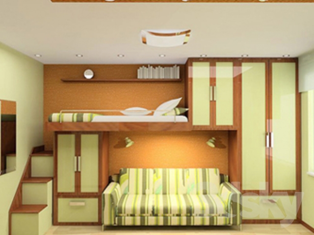 3DDD - Classic Furniture Childroom Set (9)