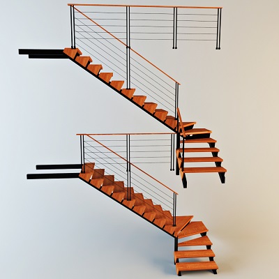 3DDD - Modern Stair (15)