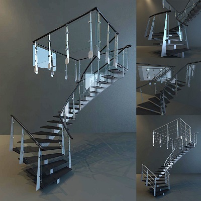 3DDD - Modern Stair (19)