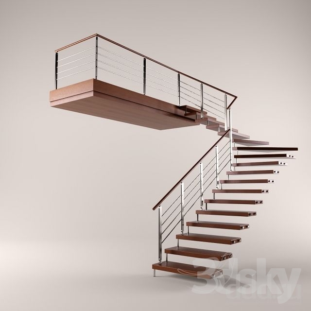 3DDD - Modern Stair (2)