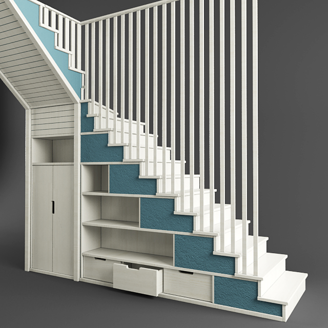3DDD - Modern Stair (22)