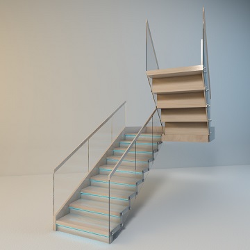 3DDD - Modern Stair (3)