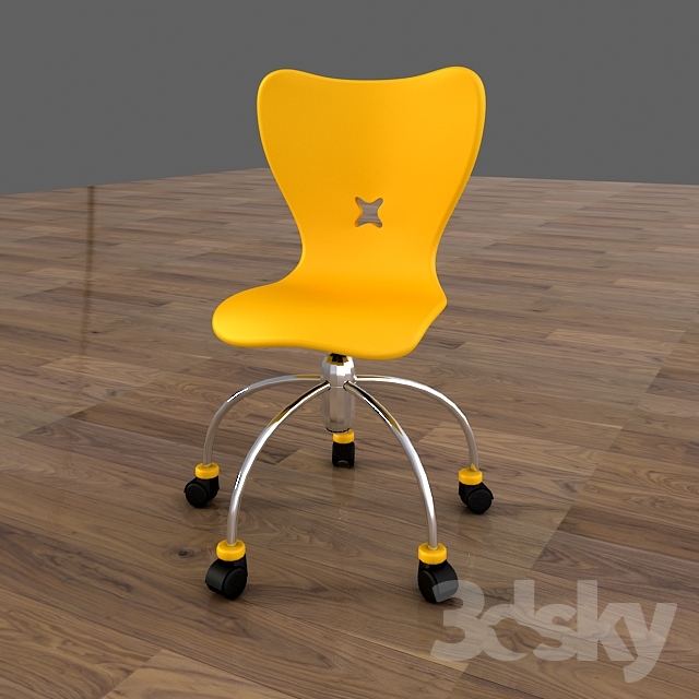 3DDD - Modern Table and Chair Childroom (10)