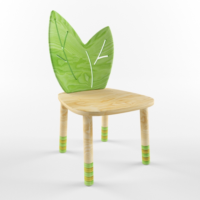 3DDD - Modern Table and Chair Childroom (5)