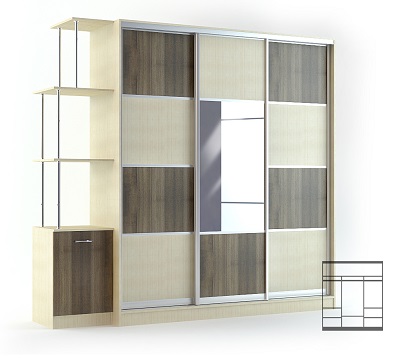 3DDD - Modern Wardrobe & Display Cabinets (14)