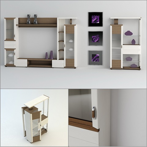 3DDD - Modern Wardrobe & Display Cabinets (16)