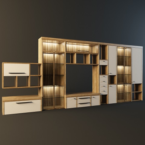 3DDD - Modern Wardrobe & Display Cabinets (3)