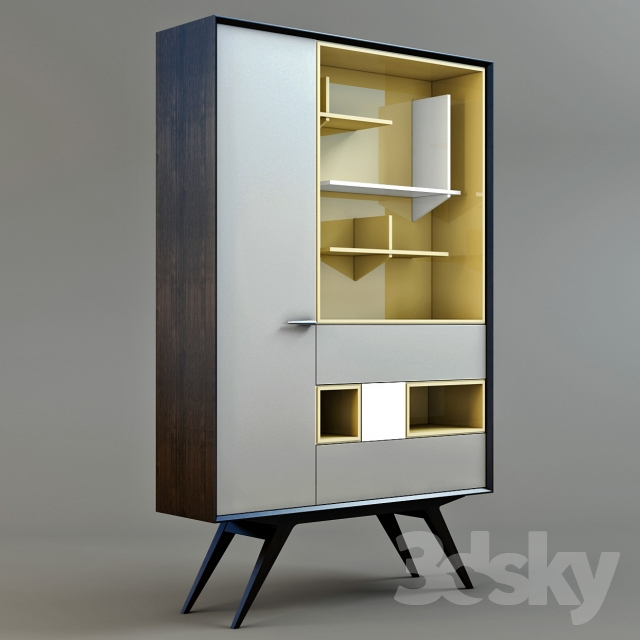 3DDD - Modern Wardrobe & Display Cabinets (5)