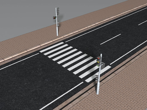 Road and Bridge 3D Model (1)