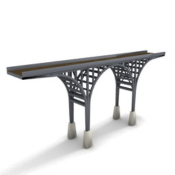 Road and Bridge 3D Model (4)