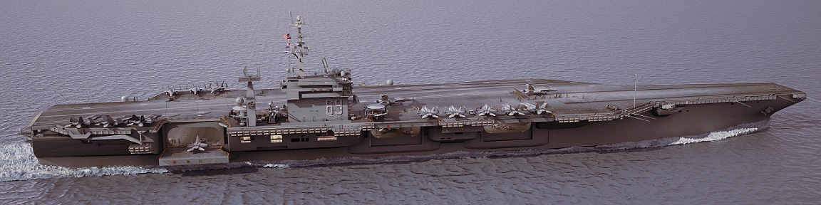 USS Nimitz Aircraft Carrier & USNS Patuxent (1)