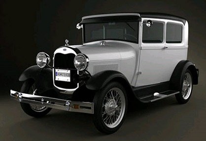 دانلود رایگان مدل سه بعدی ماشین Ford Model A Tudor 1929