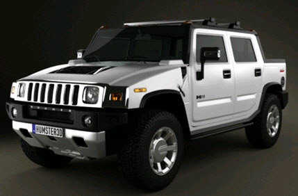 دانلود رایگان مدل سه بعدی ماشین Hummer H2 SUT 2011