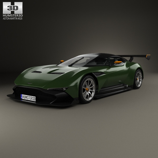 دانلود رایگان مدل سه بعدی ماشین 2015 Aston Martin Vulcan
