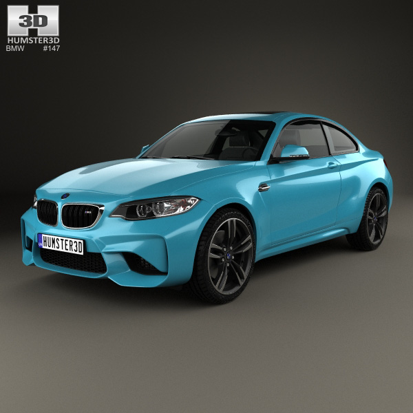 دانلود رایگان مدل سه بعدی ماشین BMW M2 Coupe 2016