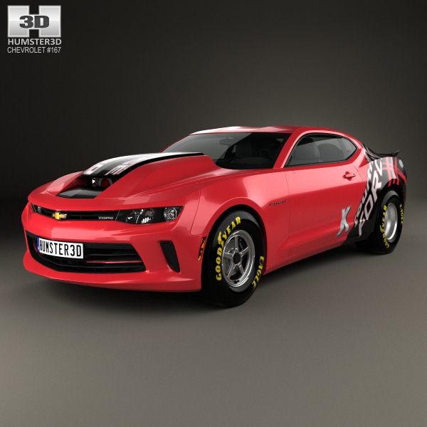 دانلود رایگان مدل سه بعدی ماشین Chevrolet Camaro COPO 2016