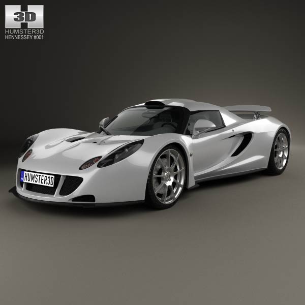 دانلود رایگان مدل سه بعدی ماشین Hennessey Venom GT 2012