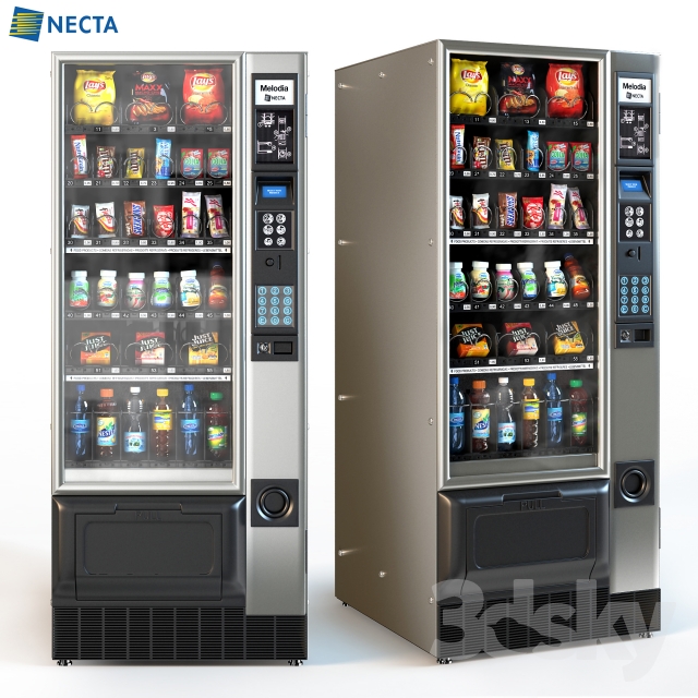 مدل سه بعدی یخچال فروشگاه 5