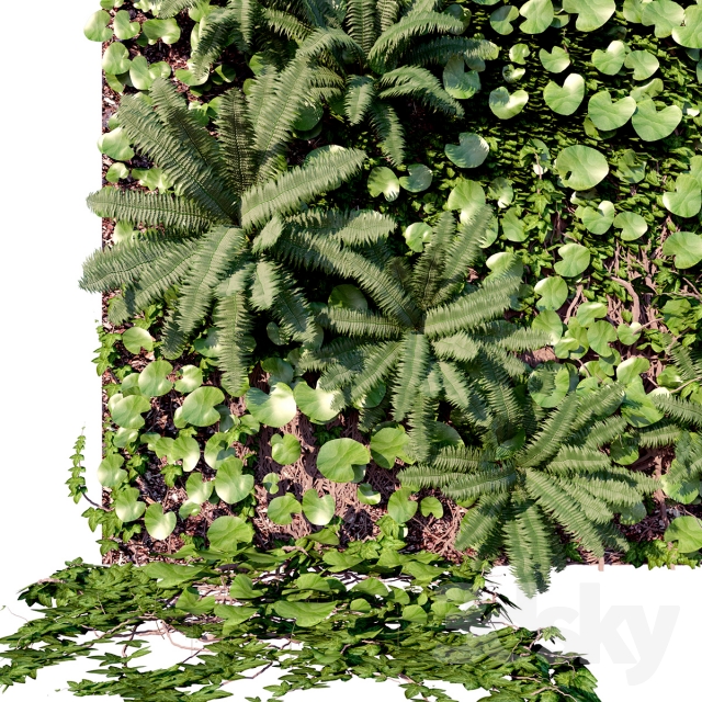 مدل سه بعدی گل دکوری 22