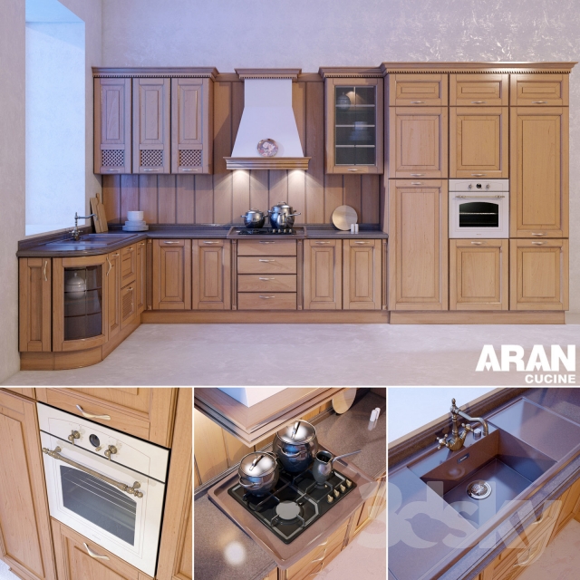 مدل سه بعدی کابینت مدرن 76