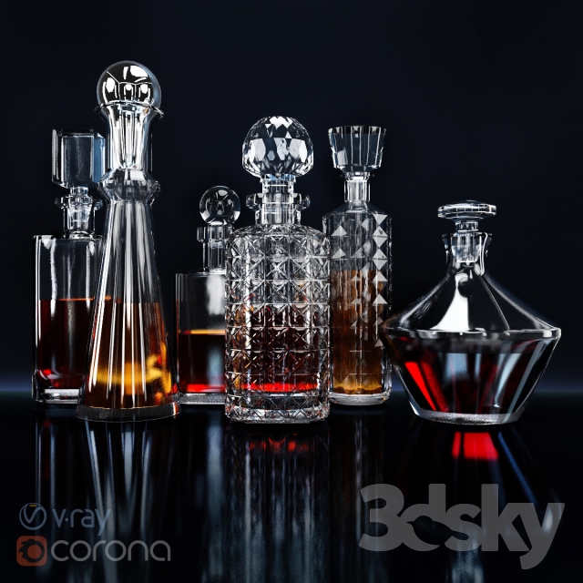 مدل سه بعدی نوشیدنی 30