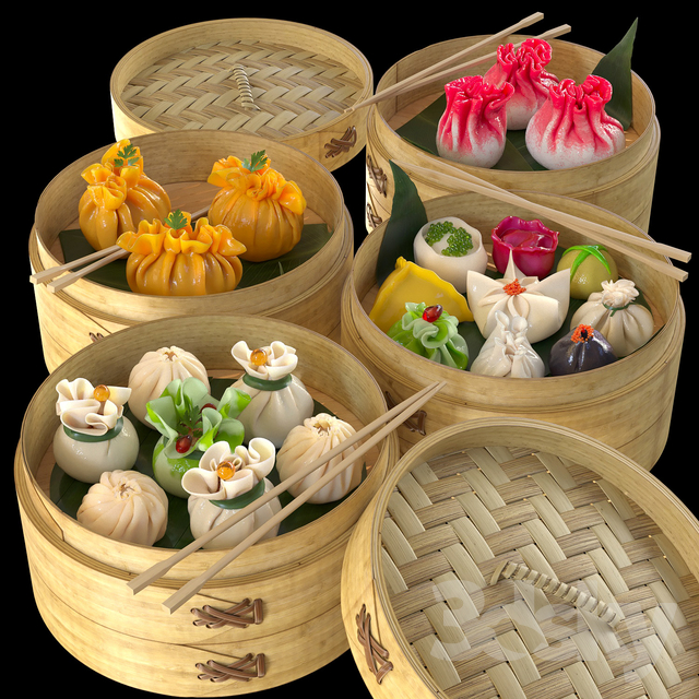 مدل سه بعدی غذا 7