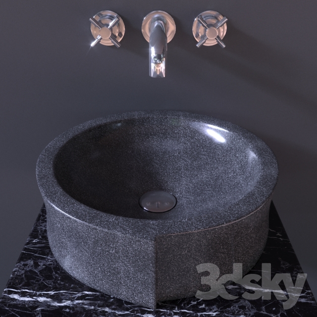 مدل سه بعدی سینک روشویی 66